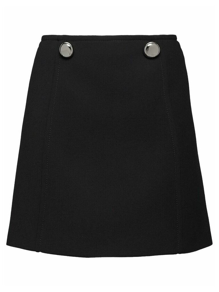 Prada A-line mini skirt - Black