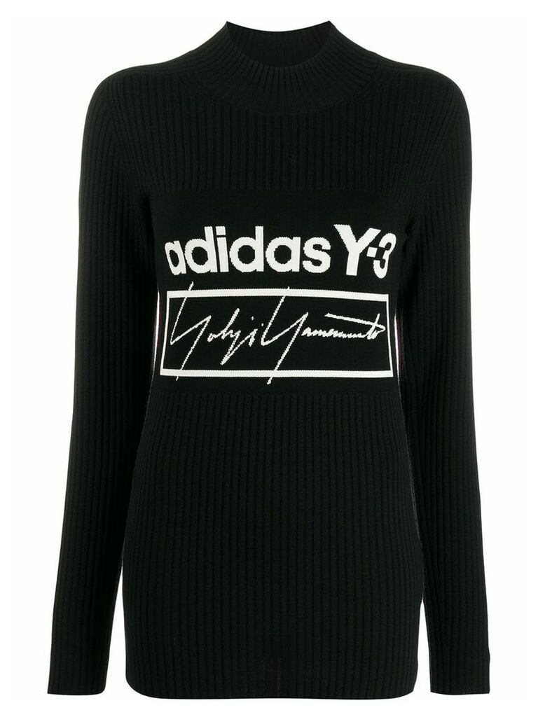 Y-3 x adidas logo tech jumper - Black