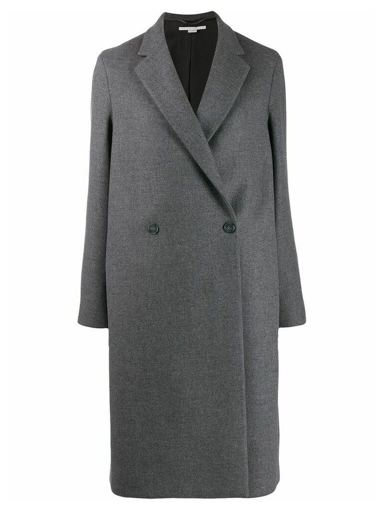 Stella McCartney double-breasted coat - Grey