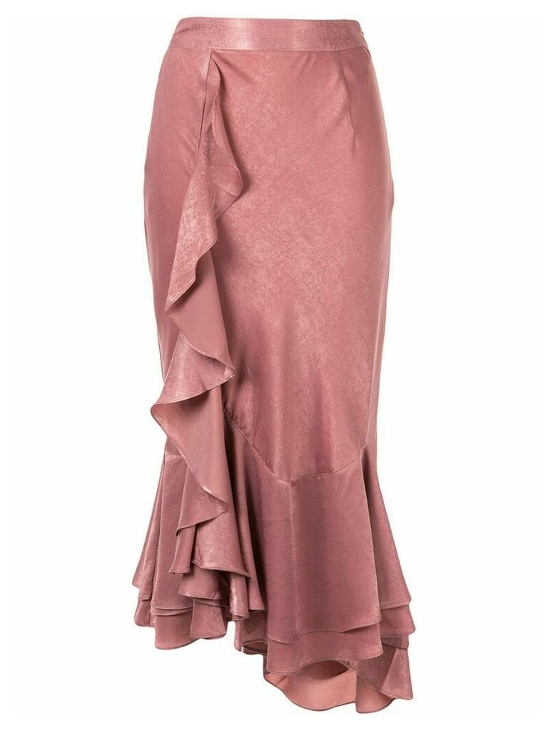 We Are Kindred Frenchie ruffle skirt - PINK