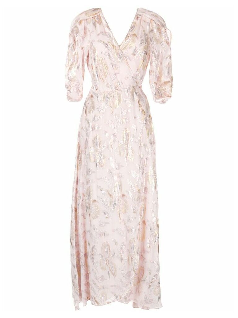 We Are Kindred Hallow wrap dress - PINK