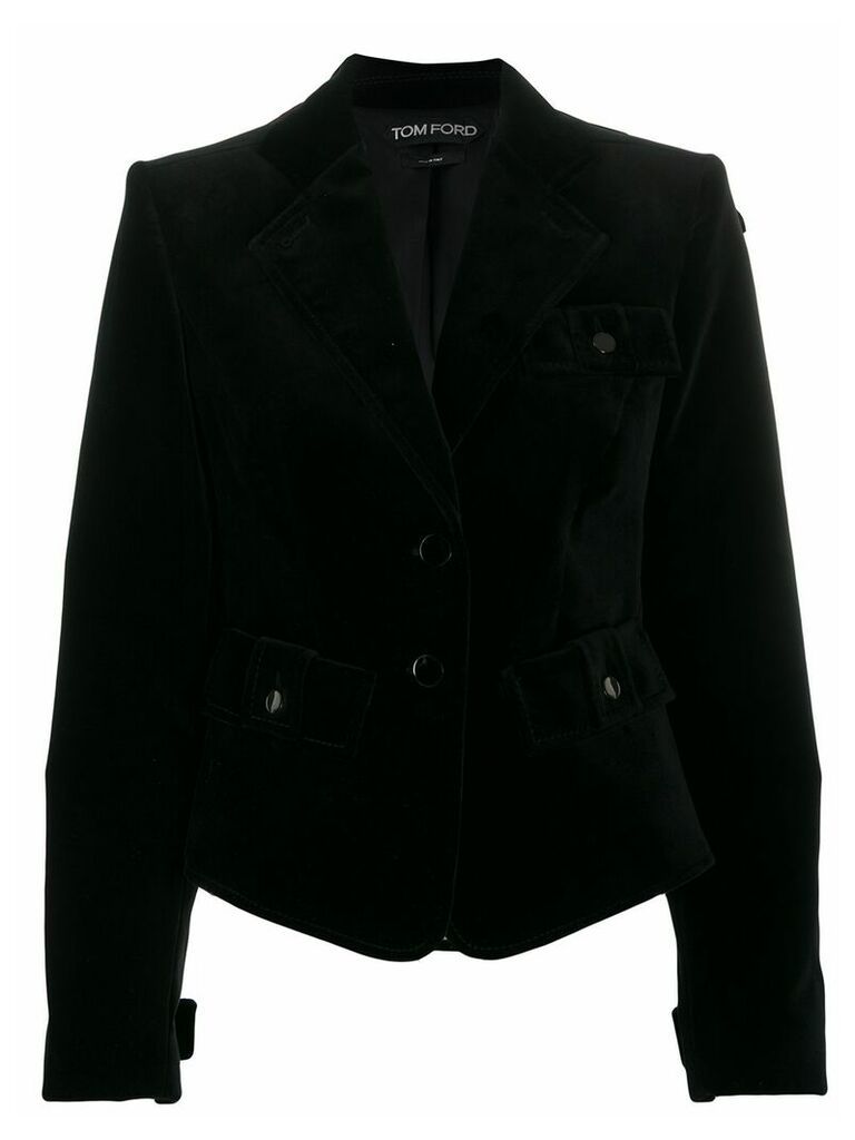 Tom Ford velvet blazer - Black