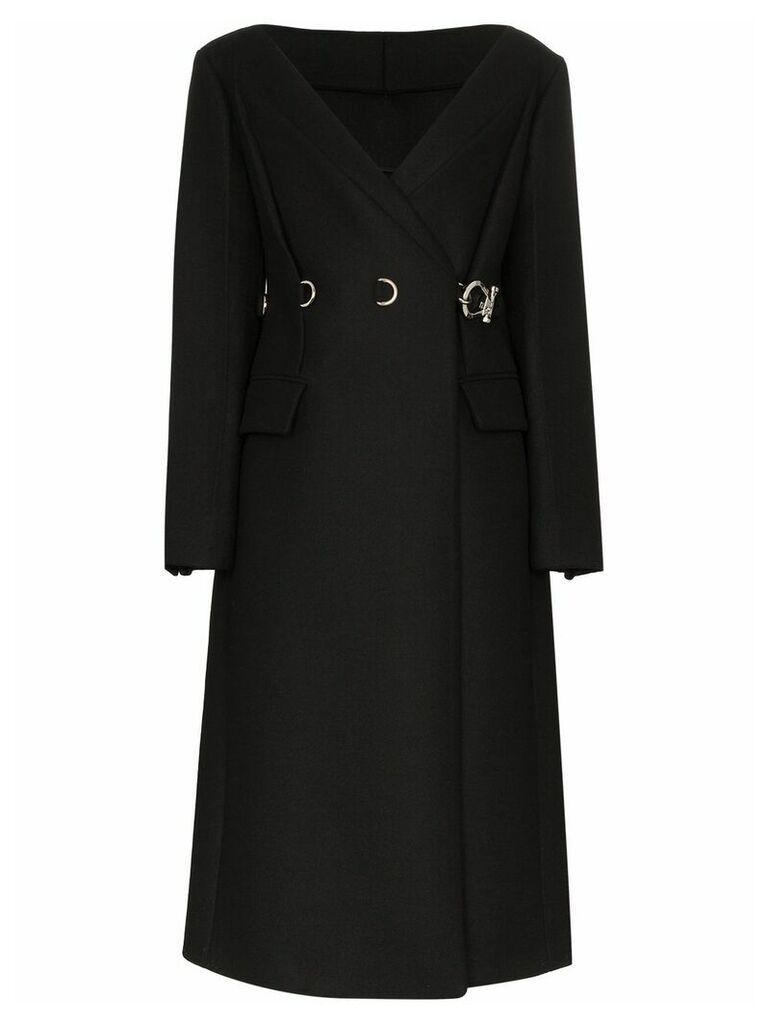 Prada belted coat - Black