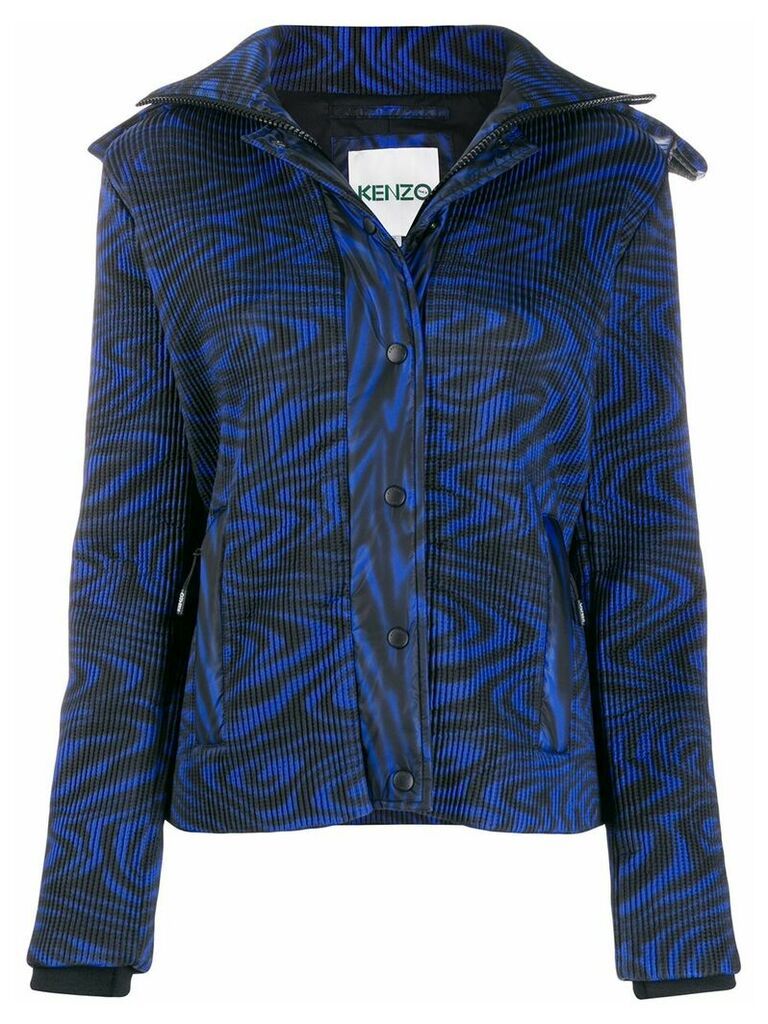 Kenzo zip-front jacket - Blue