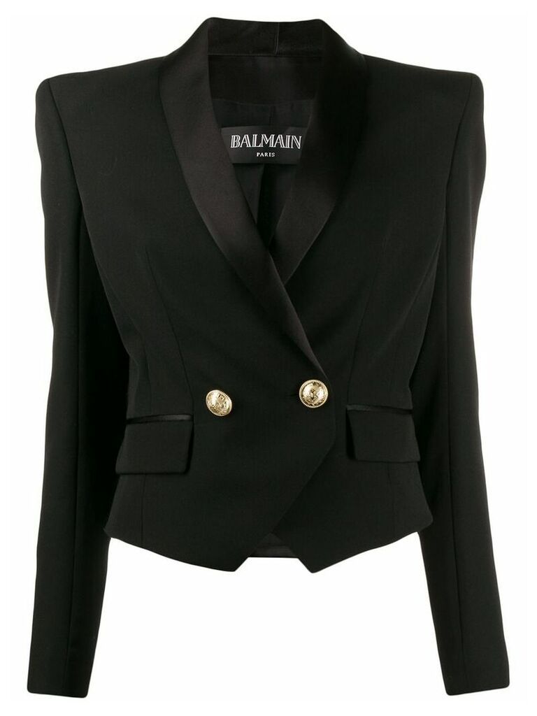 Balmain double-breasted blazer - Black