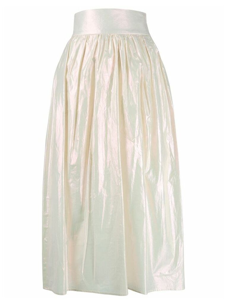 Christopher Kane iridescent skirt - Neutrals