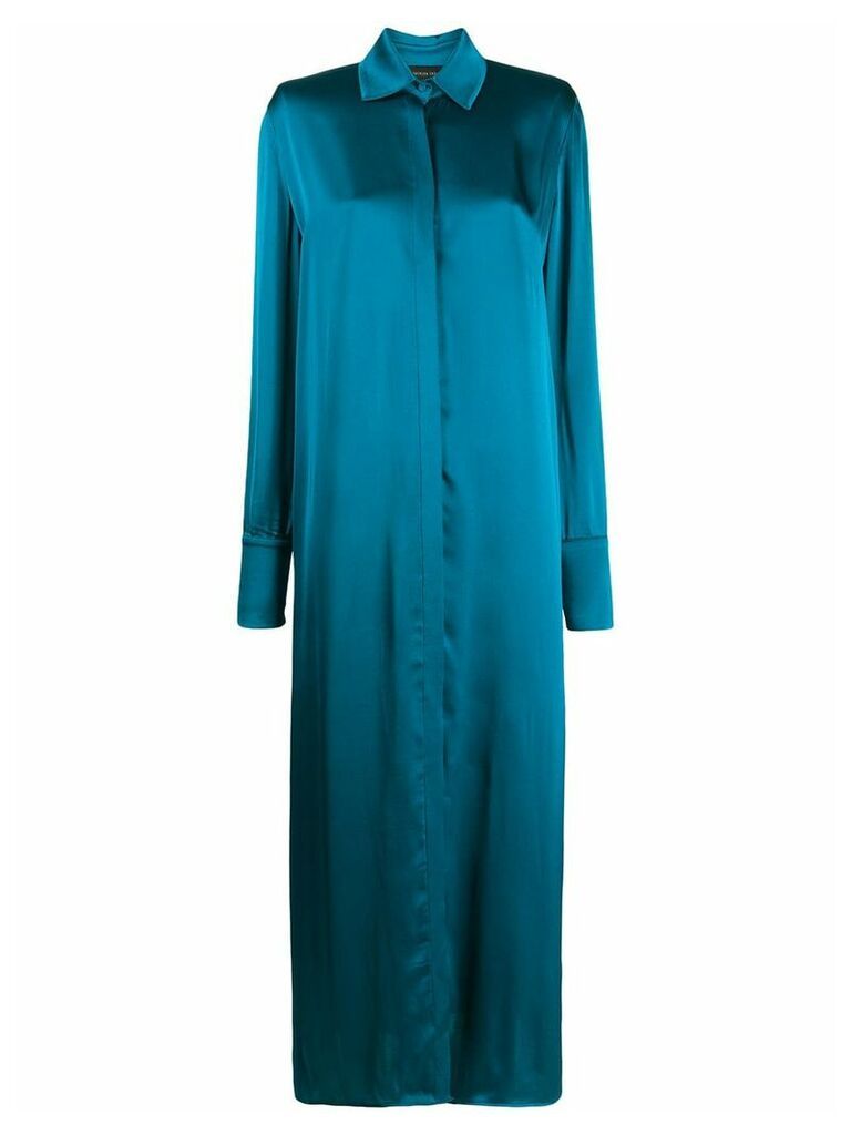 Federica Tosi long shirt dress - Blue