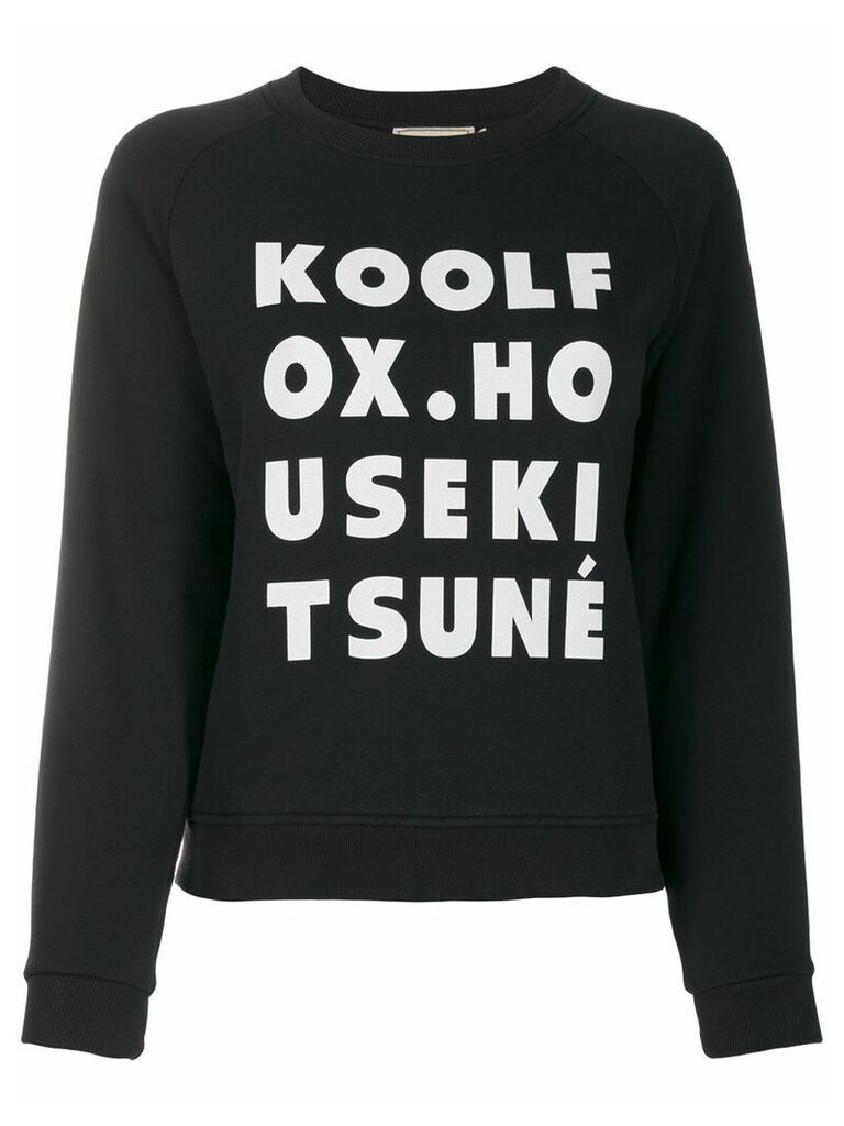 Maison Kitsuné Kool Fox sweatshirt - Black