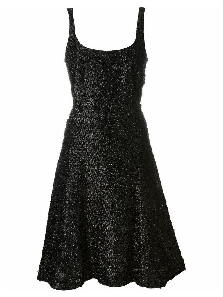 Stephen Sprouse Pre-Owned tinsel effect dress - Black