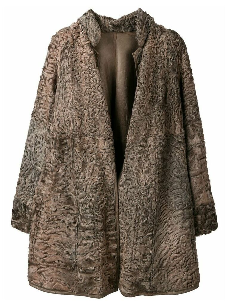A.N.G.E.L.O. Vintage Cult short fur coat - Brown