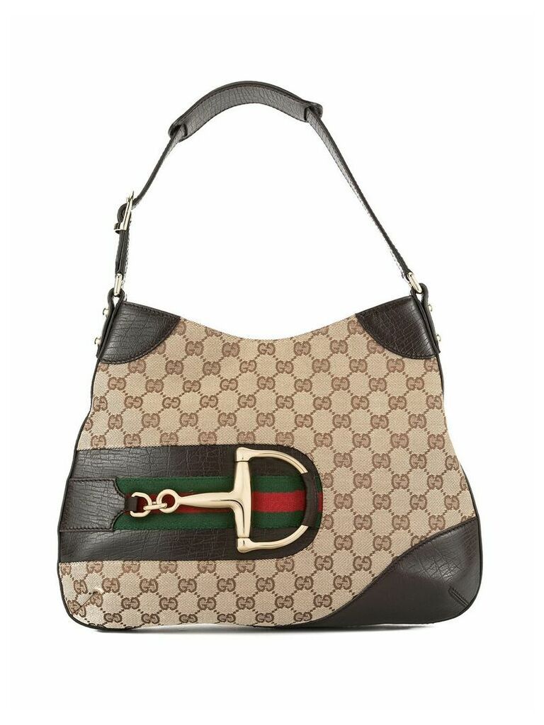 Gucci Pre-Owned Jackie GG pattern shoulder bag - Brown
