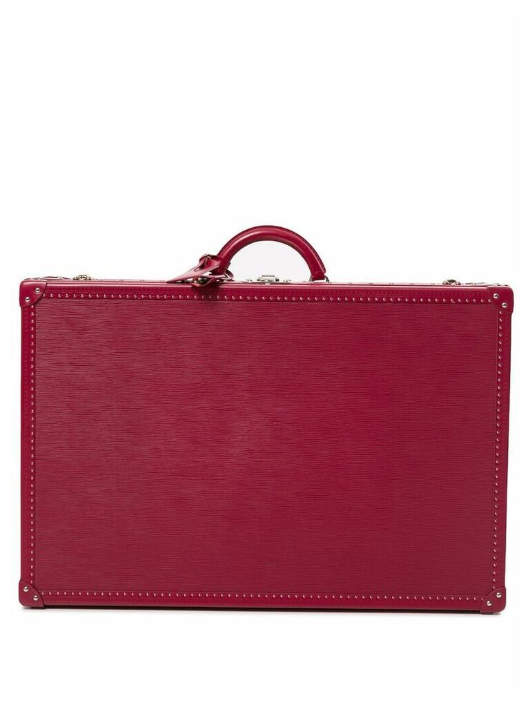 Louis Vuitton pre-owned Alzer 70 trunk hard case bag - Red