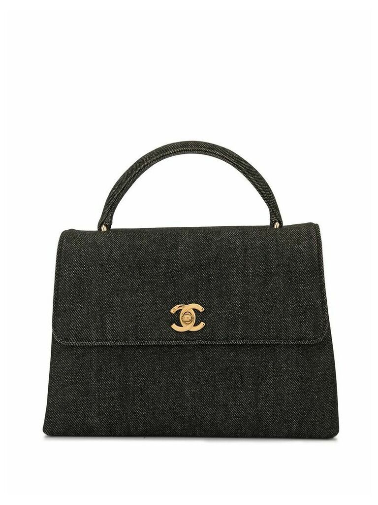 Chanel Pre-Owned CC turn-lock tote - Black
