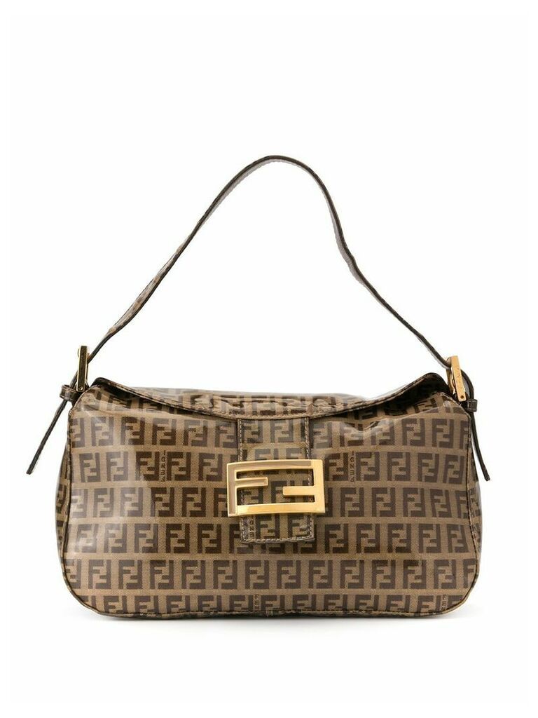 Fendi Pre-Owned Zucca Pattern hand tote - Brown