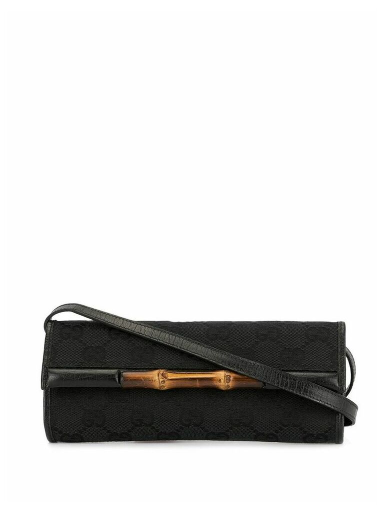 Gucci Pre-Owned Bamboo GG belt bag - Black