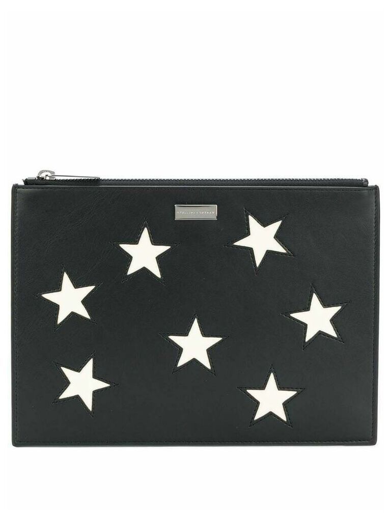 Stella McCartney Stars clutch bag - Black