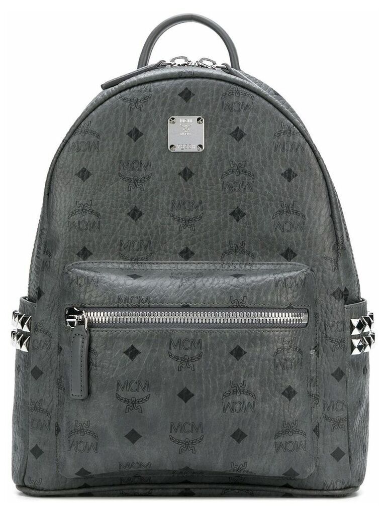 MCM small Stark backpack - Grey