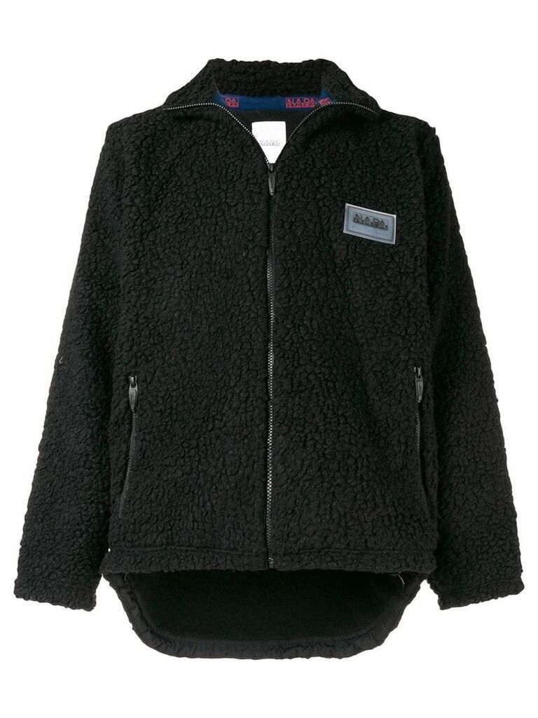 Napa By Martine Rose shearling zipped jacket - Black