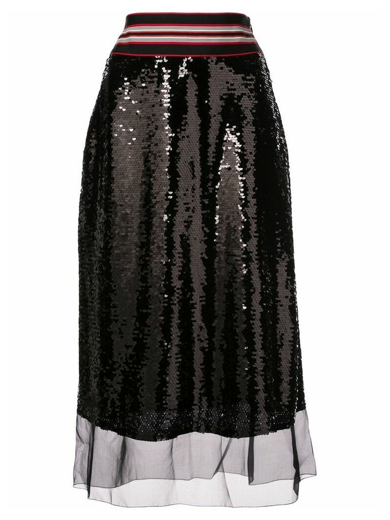 Sachin & Babi Labelle sequin skirt - Black