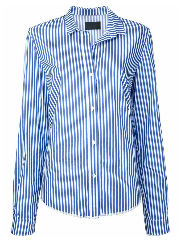 RtA striped-print regular-fit shirt - White