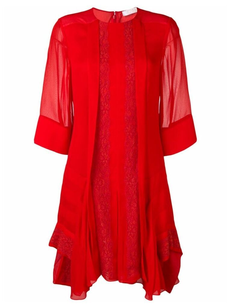 Chloé lace dress - Red