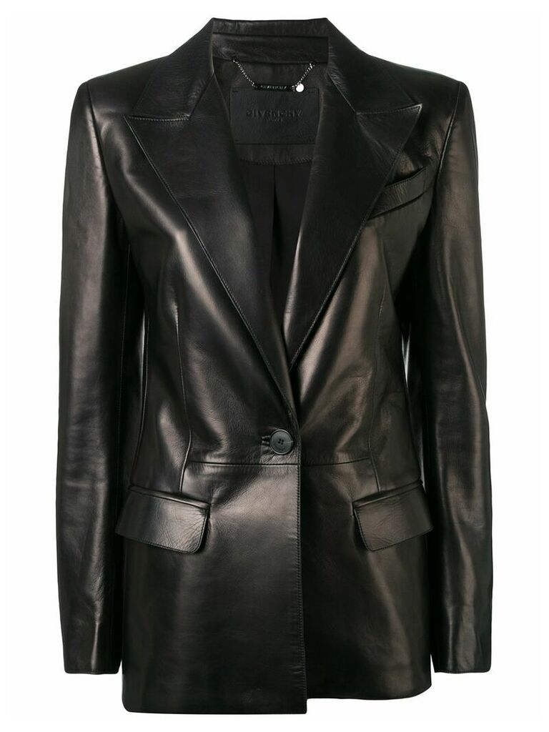Givenchy leather jacket - Black