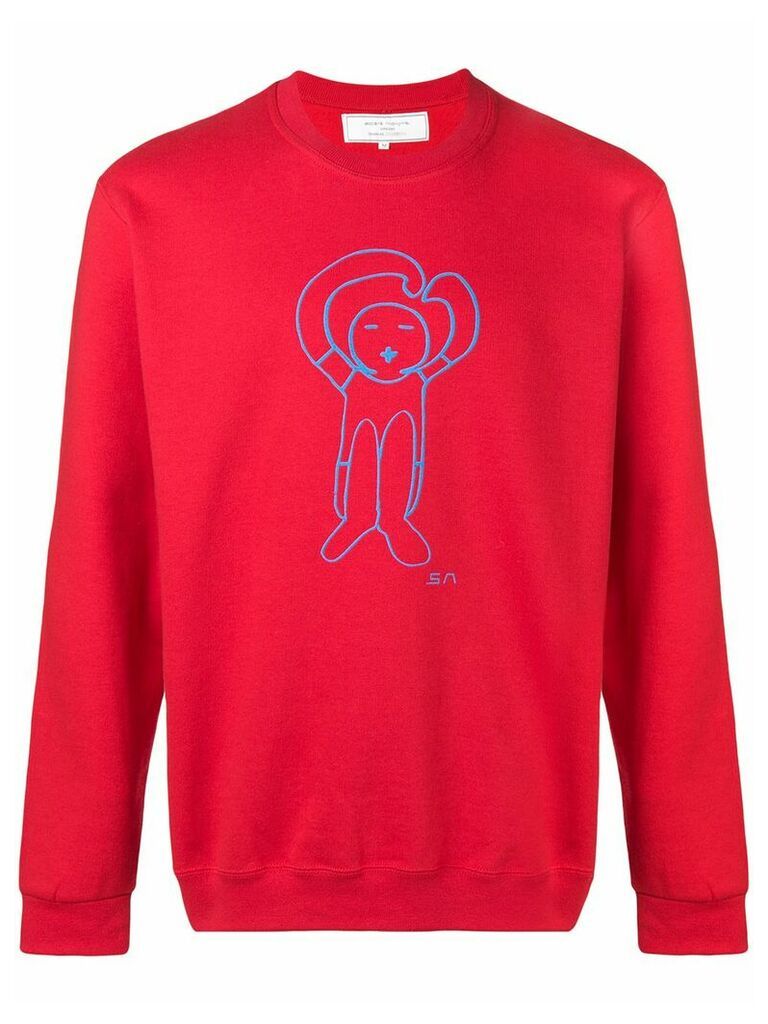 Société Anonyme logo print sweatshirt - Red
