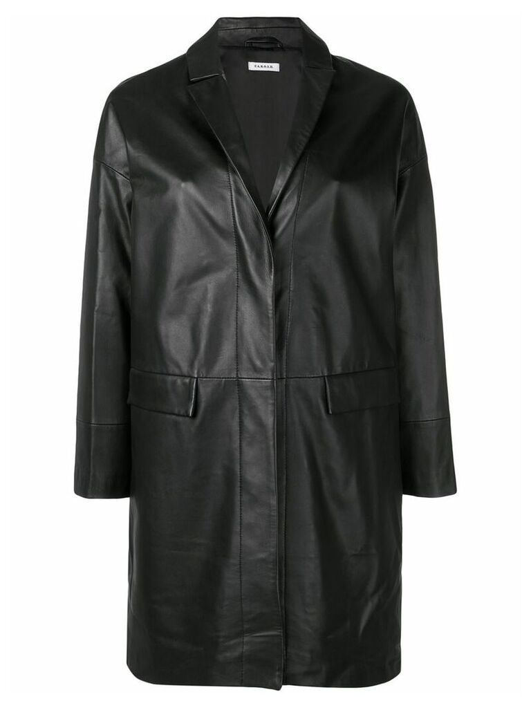 P.A.R.O.S.H. Nero lambskin jacket - Black