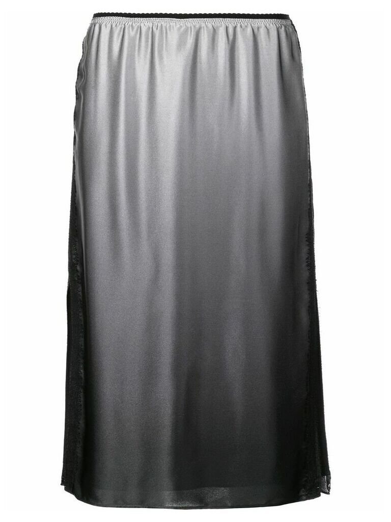 Jason Wu lace-detail midi skirt - Grey