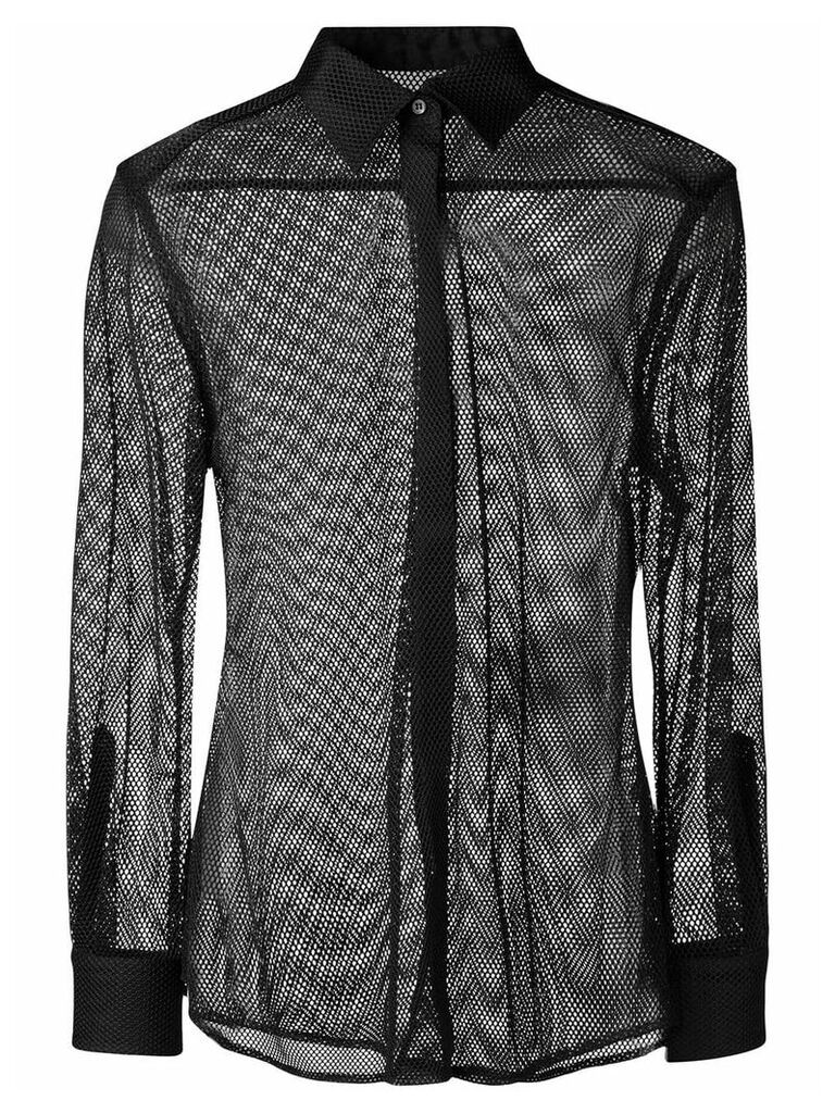 Dolce & Gabbana mesh shirt - Black