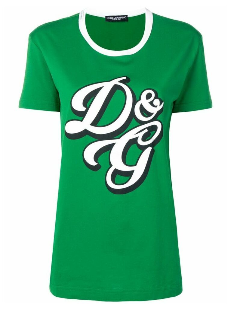 Dolce & Gabbana logo T-shirt - Green