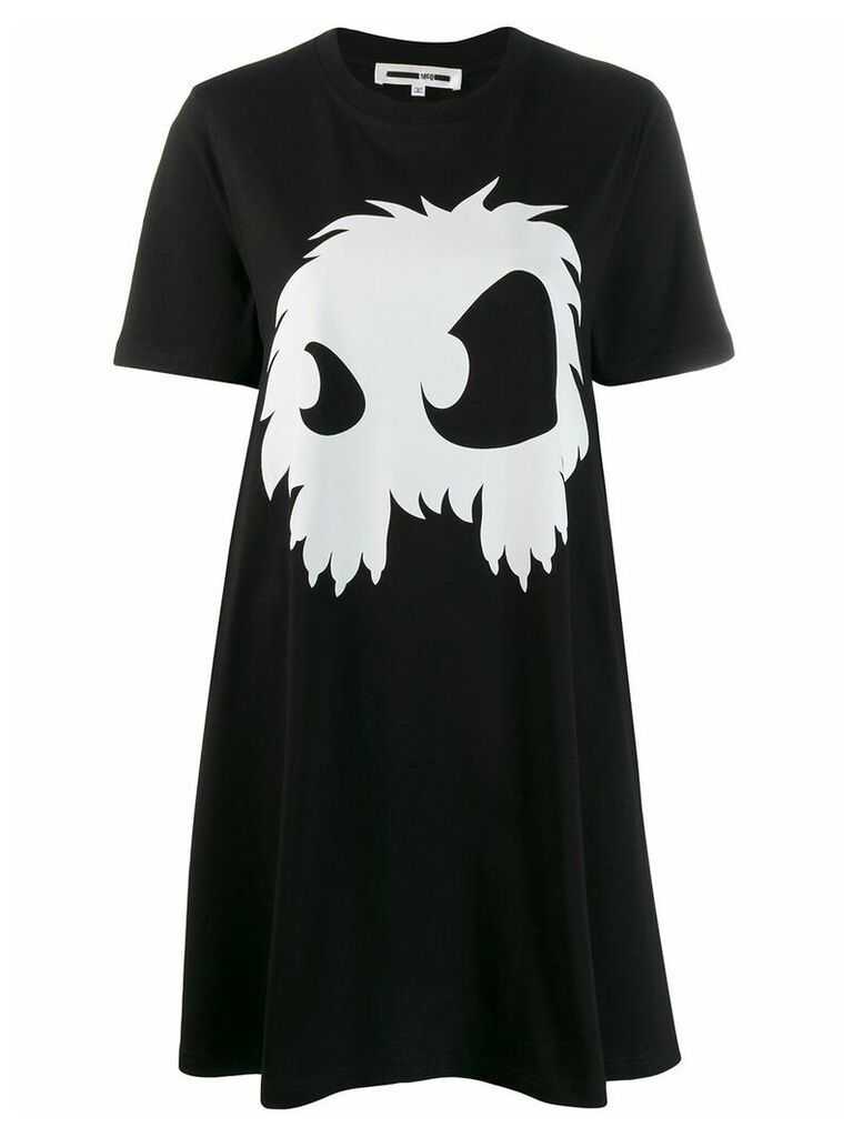 McQ Alexander McQueen Monster T-shirt dress - Black