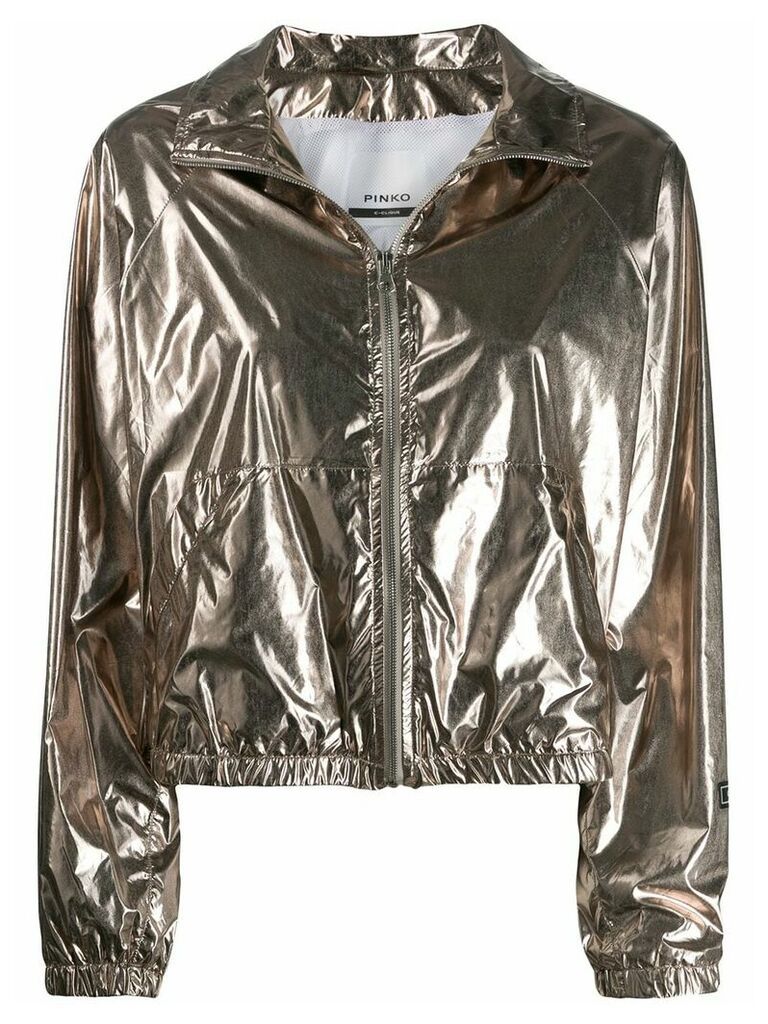 Pinko metallic jacket - NEUTRALS