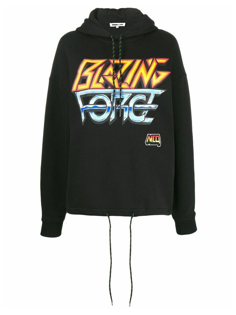 McQ Alexander McQueen 'Blazing Force' hooded sweatshirt - Black