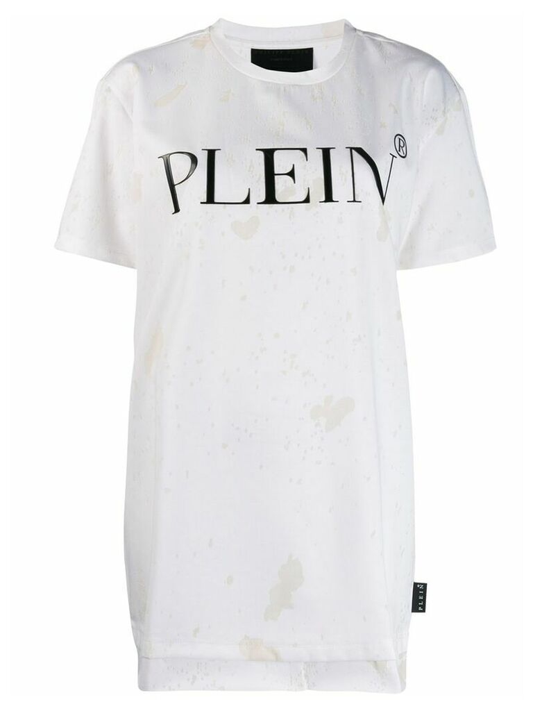 Philipp Plein T-shirt dress - White