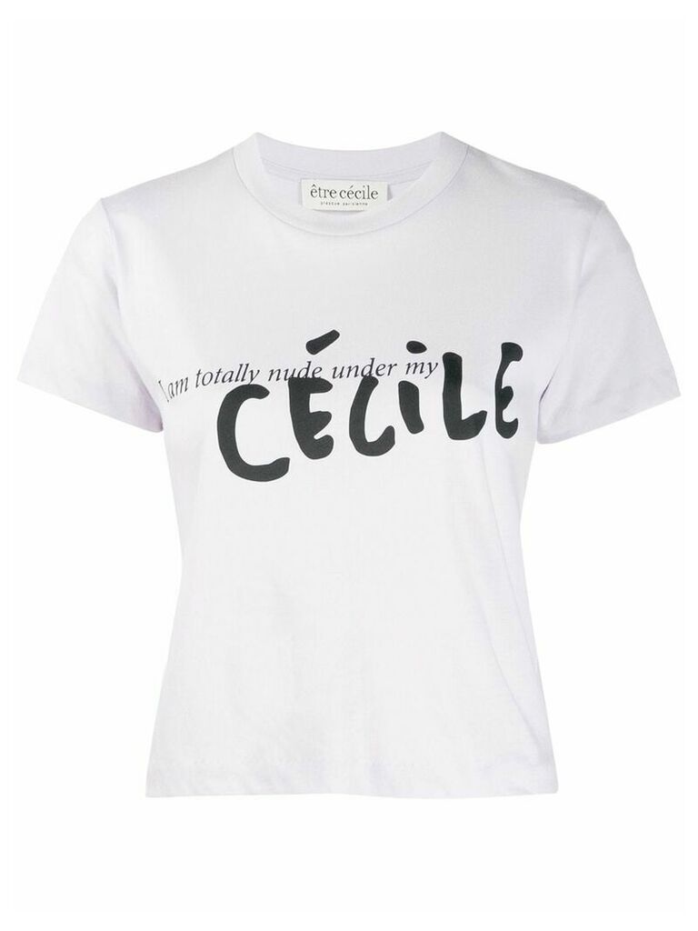 Être Cécile printed T-shirt - PINK