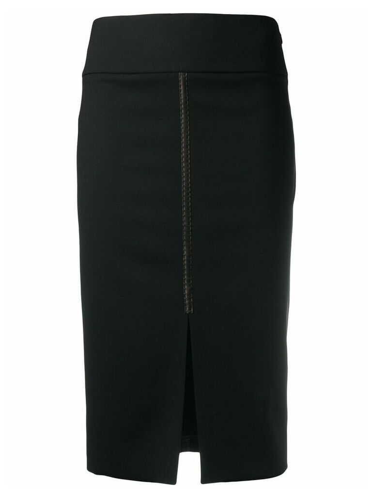 Tom Ford front slit pencil skirt - Black