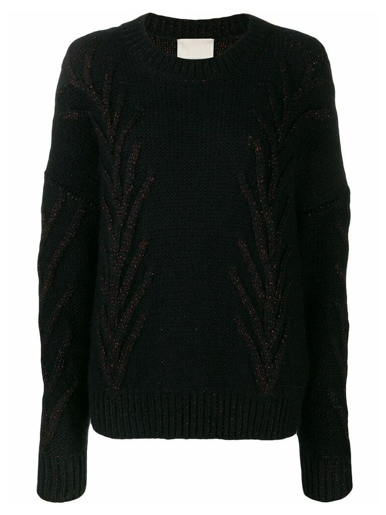 Marco De Vincenzo glitter detail sweater - Black