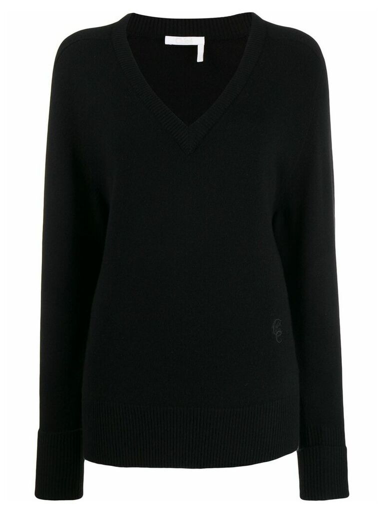 Chloé knitted sweatshirt - Black