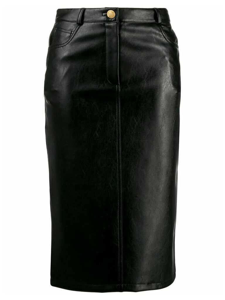 Boutique Moschino slim-fit pencil skirt - Black