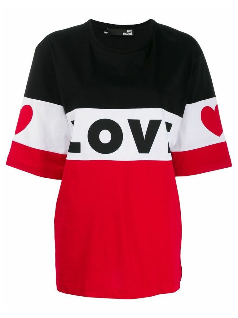 Love Moschino Love T-shirt - Black