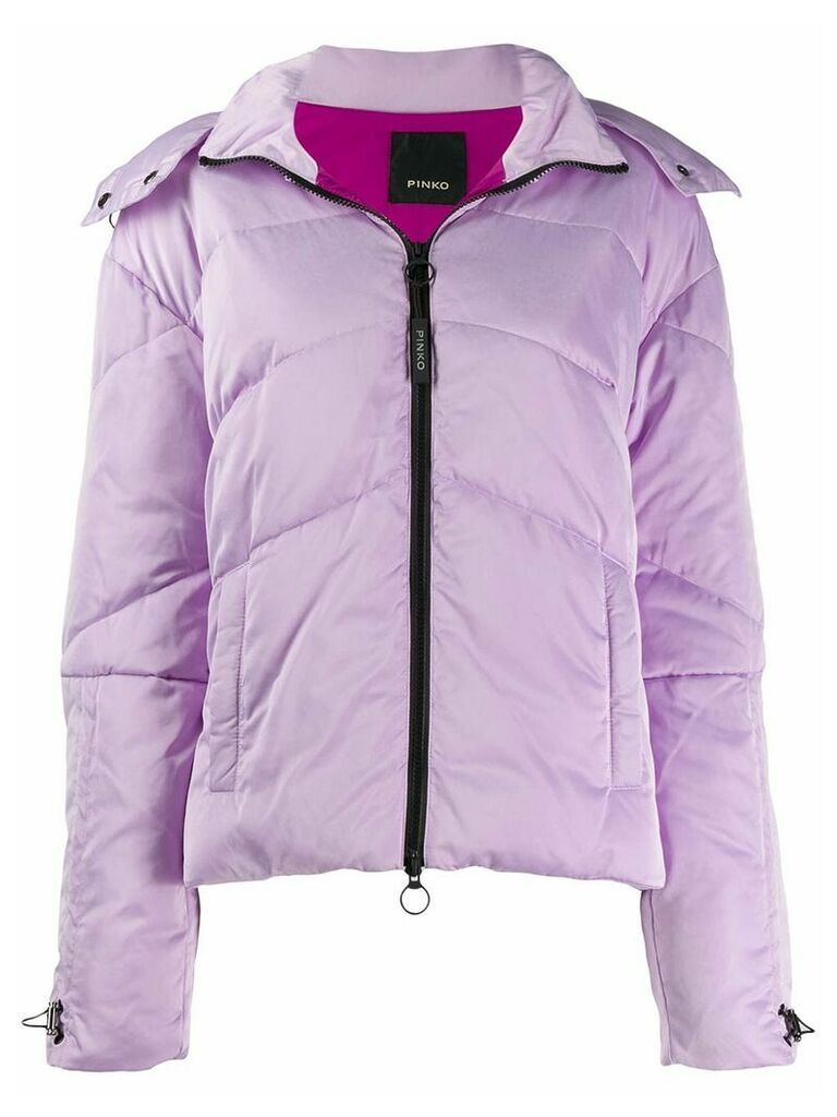 Pinko quilted jacket - Purple