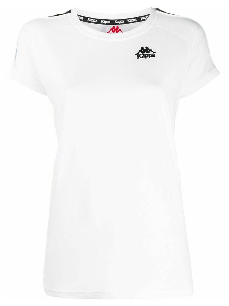 Kappa logo short-sleeve T-shirt - White