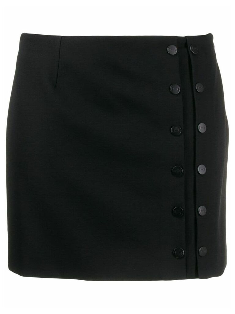 Artica Arbox buttoned mini skirt - Black