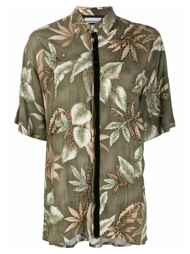 Night Market Hawaii short-sleeve shirt - Green
