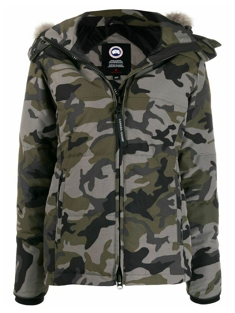 Canada Goose Chelsea camouflage print parka - Green