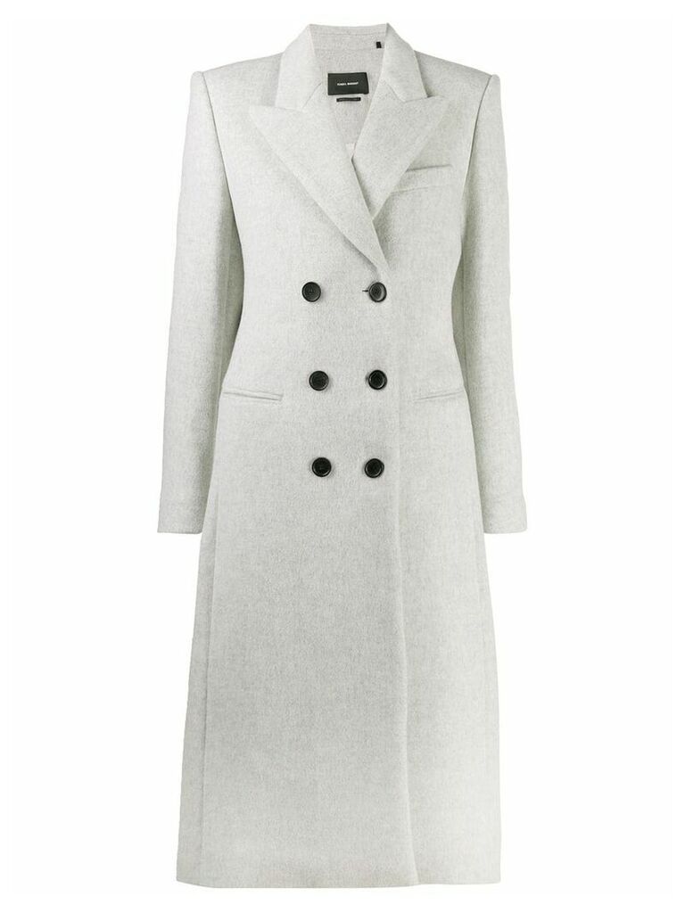 Isabel Marant double breasted coat - Grey