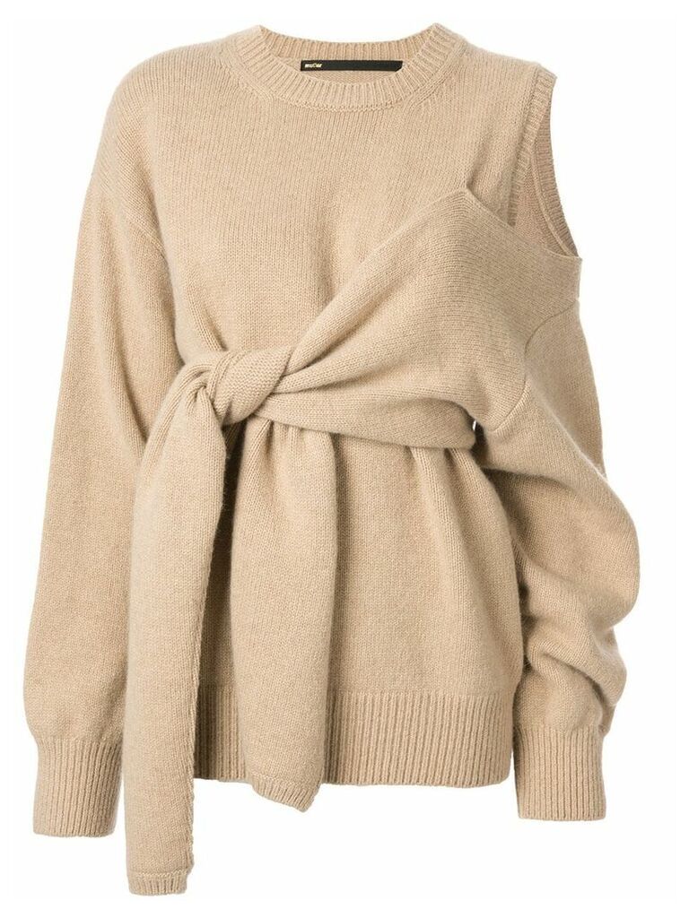 Muller Of Yoshiokubo Connect knit jumper - Neutrals