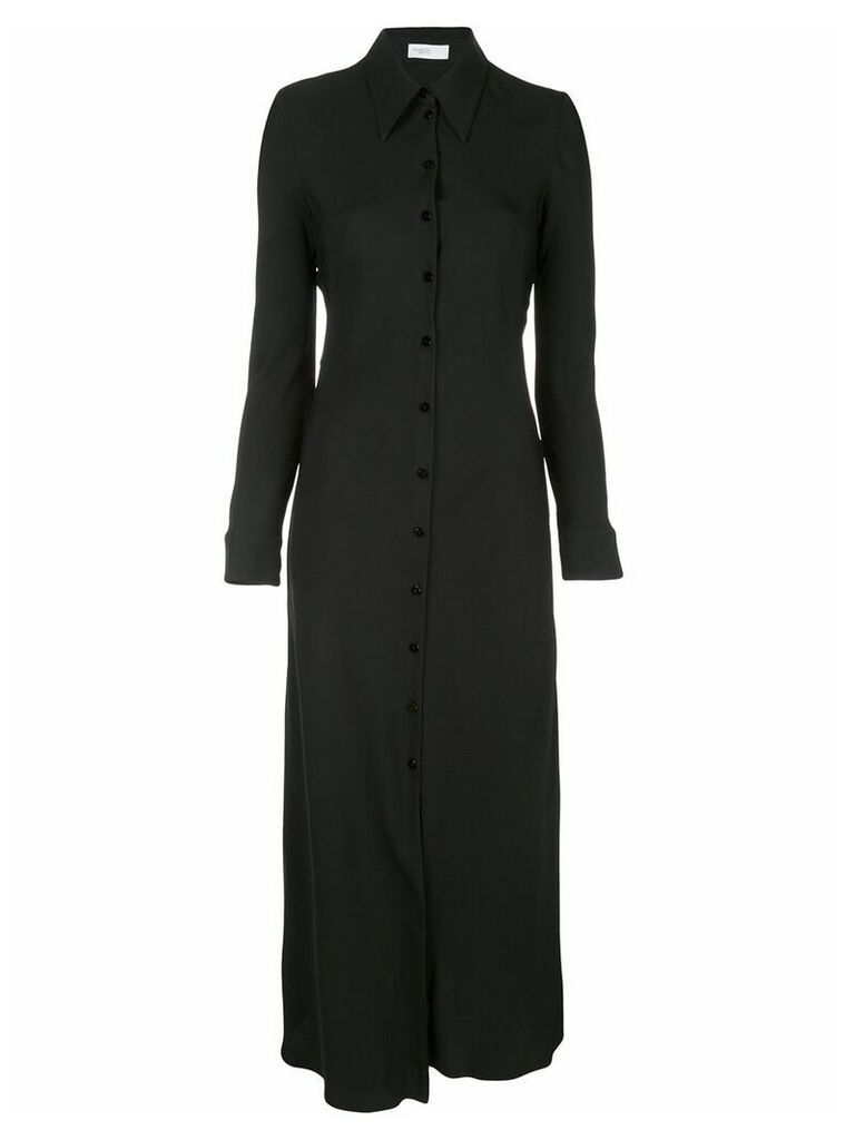 Rosetta Getty crepe shirt dress - Black