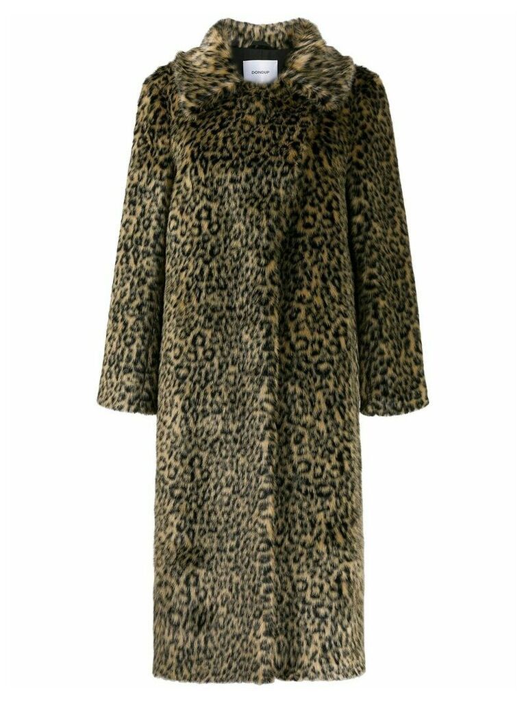Dondup fantasy fur coat - NEUTRALS